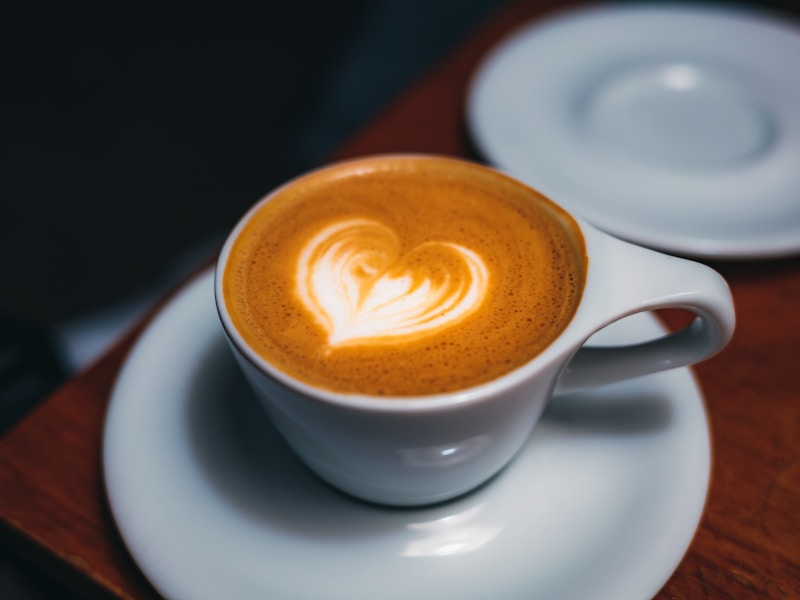 コーヒーラテアート